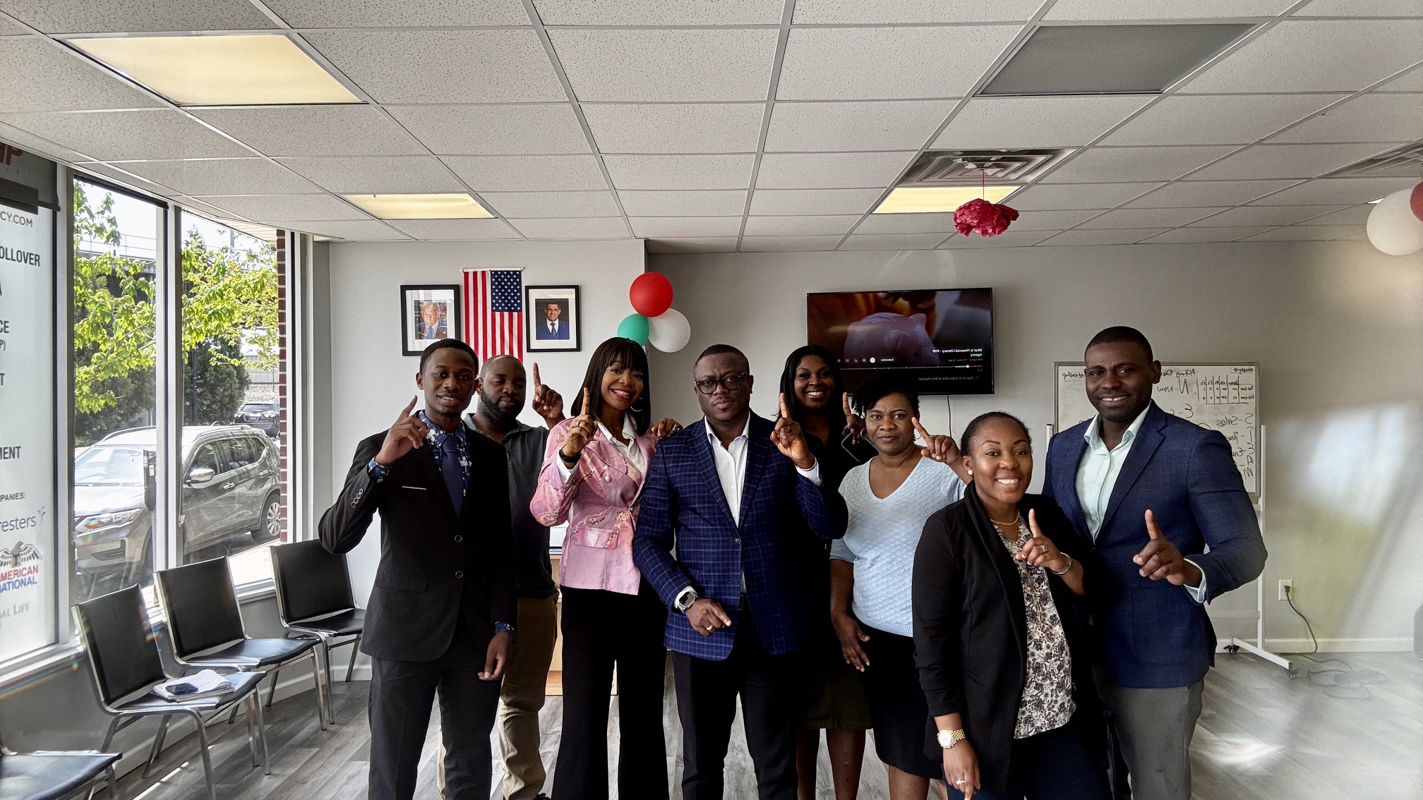 Achievers Wealth Academy team celebrating